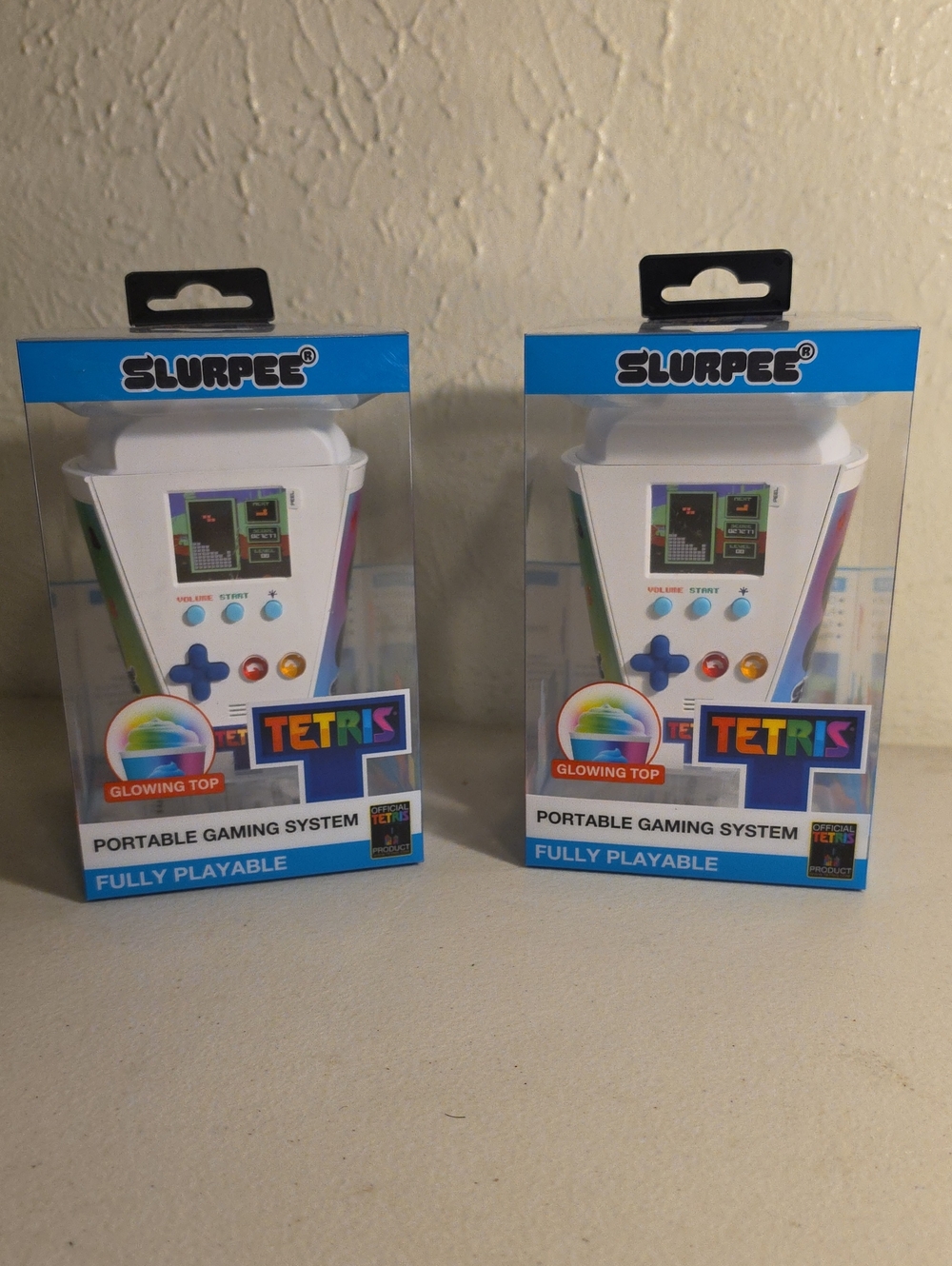 My Arcade Slurpee Tetris Portable Gaming System 2-Pack NWT